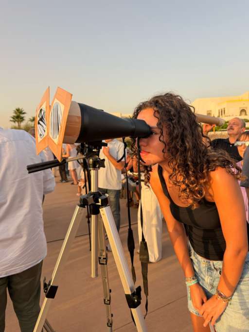 Activité jumelles astronomiques 20x80 filtrées